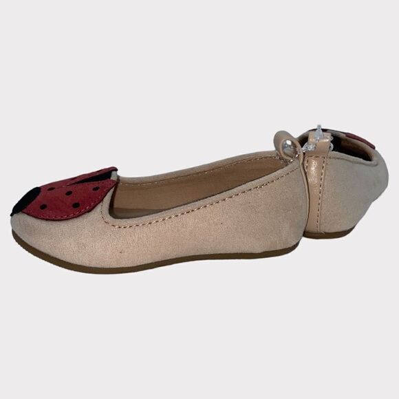 NWT Old Navy Toddler Girls Lady Bug Flat Shoes Size 5 - Picture 5 of 8